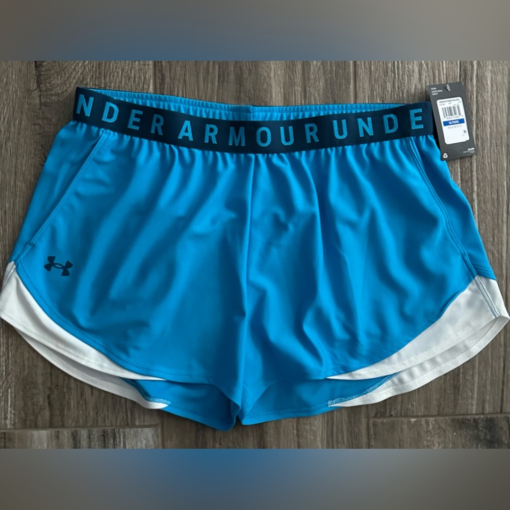 Under Armour Women's Blue Running Shorts